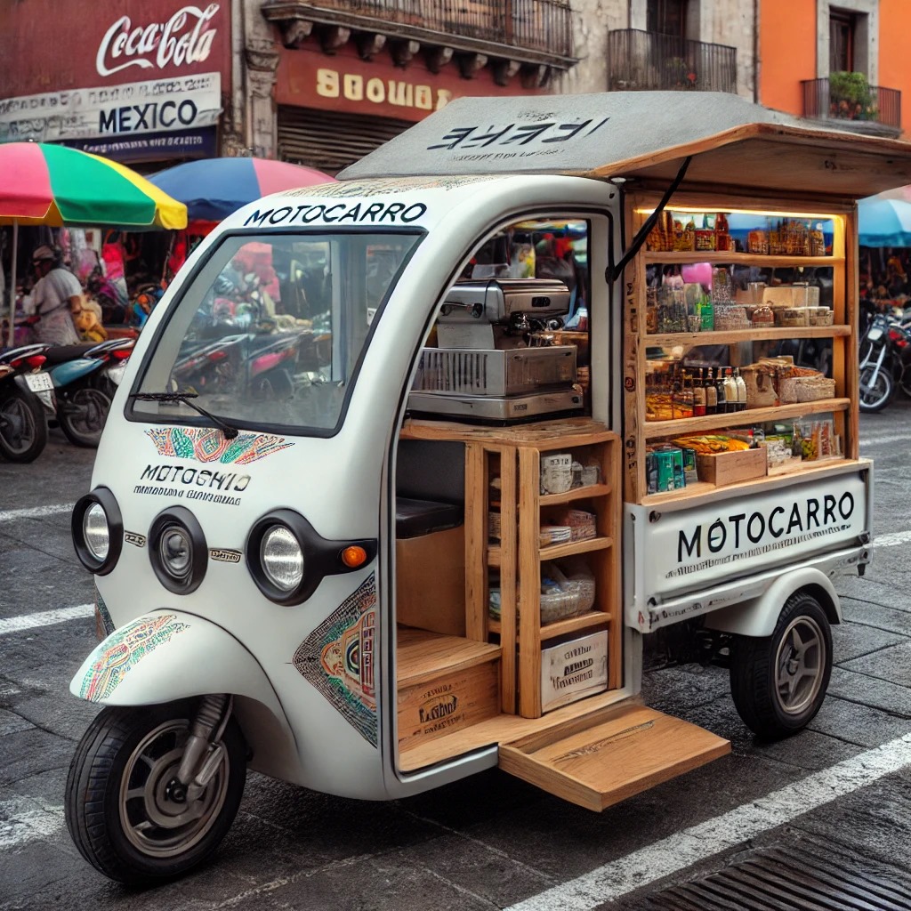 Motocarro para negocio